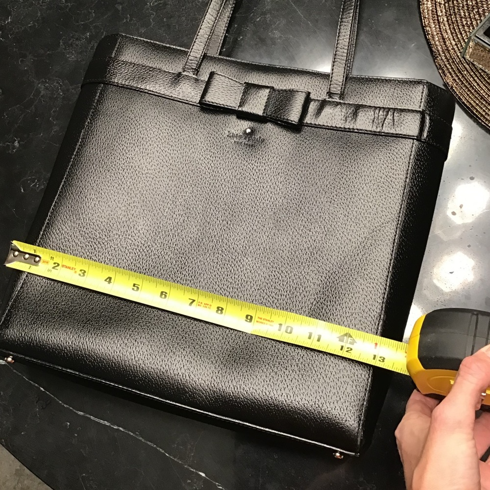 Kate Spade ♠️ Kirk Park Britain black on black - Picture 7 of 8